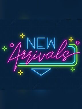 Neon "New Arrivals" Sign - Bright Multicolor Wall Art